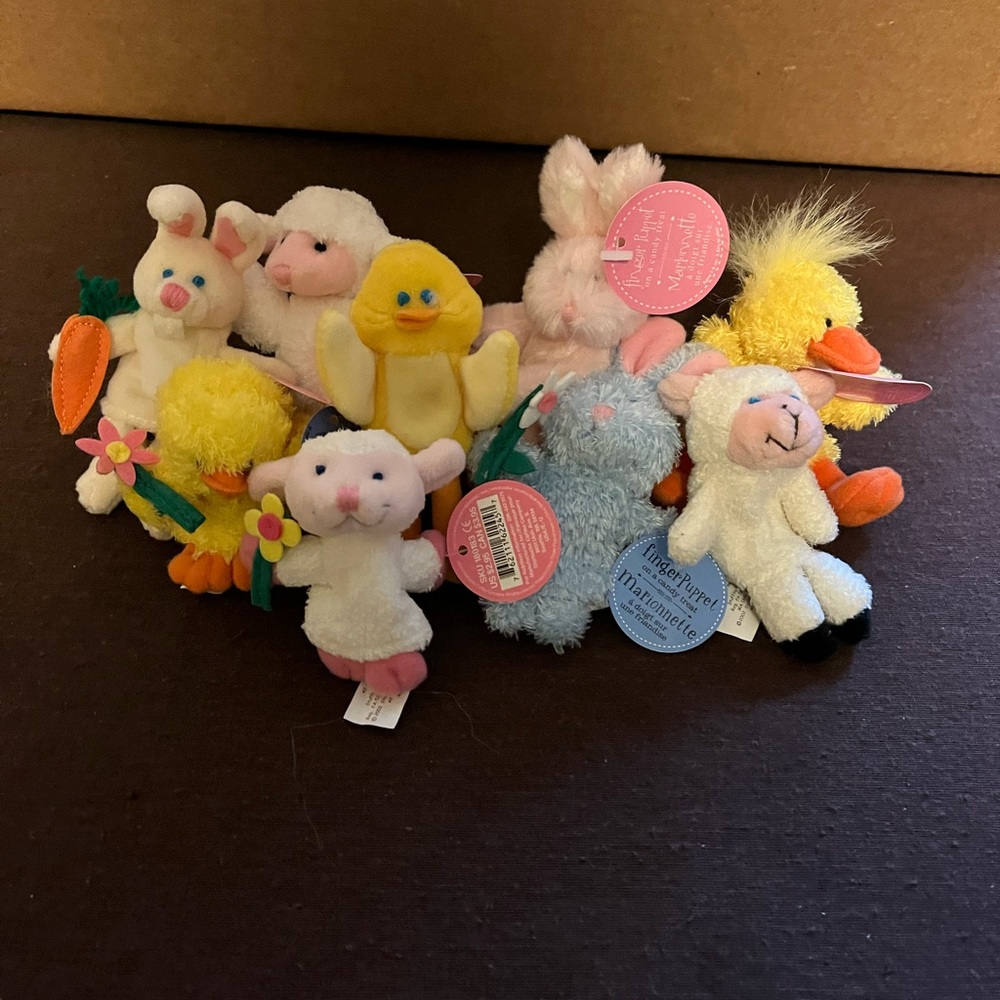 Starbucks Vintage Finger Puppets 2001-2004